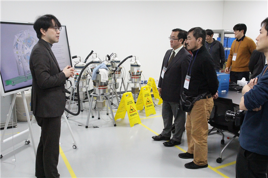 RIKEN Nishina Center delegation's visit to IBS